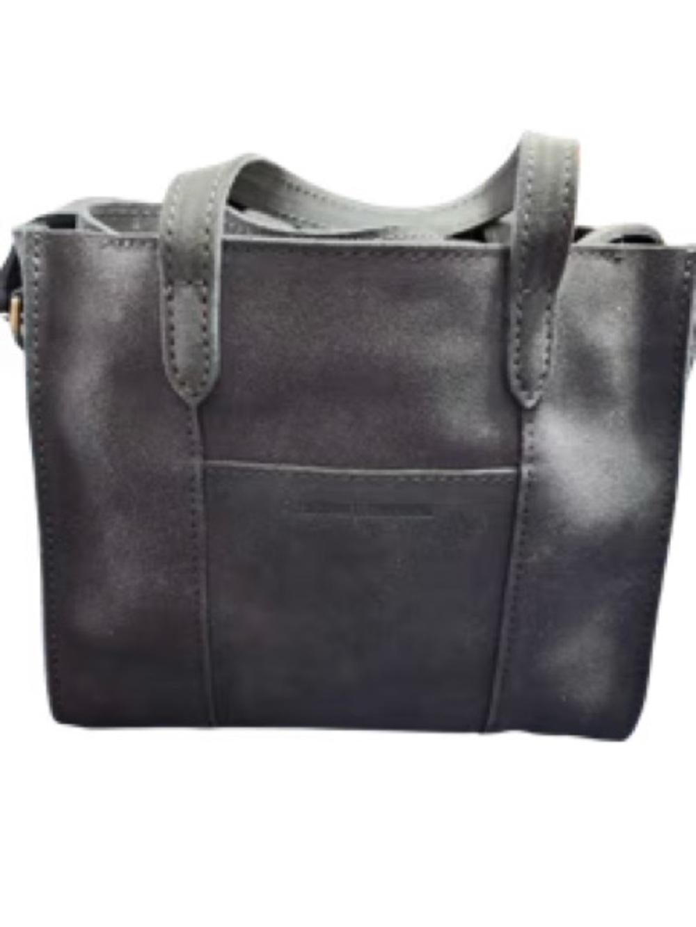 Portland Leather Lola Crossbody Tote - Gray